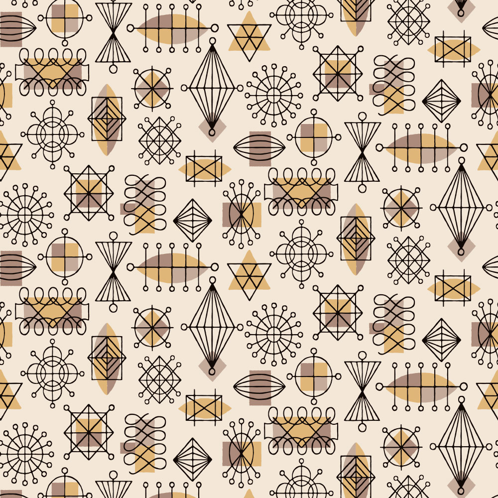 1950s Style Fabric Wallpaper and Home Decor  Spoonflower