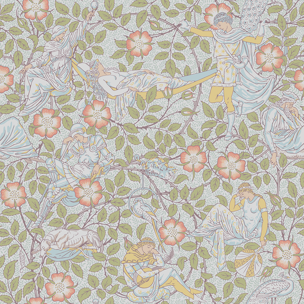 Sleeping Beauty wallpaper pattern